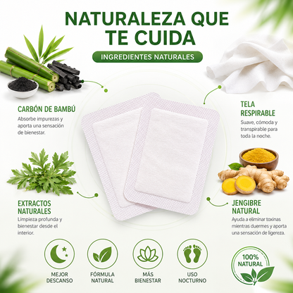Parches Desintoxicantes para Pies