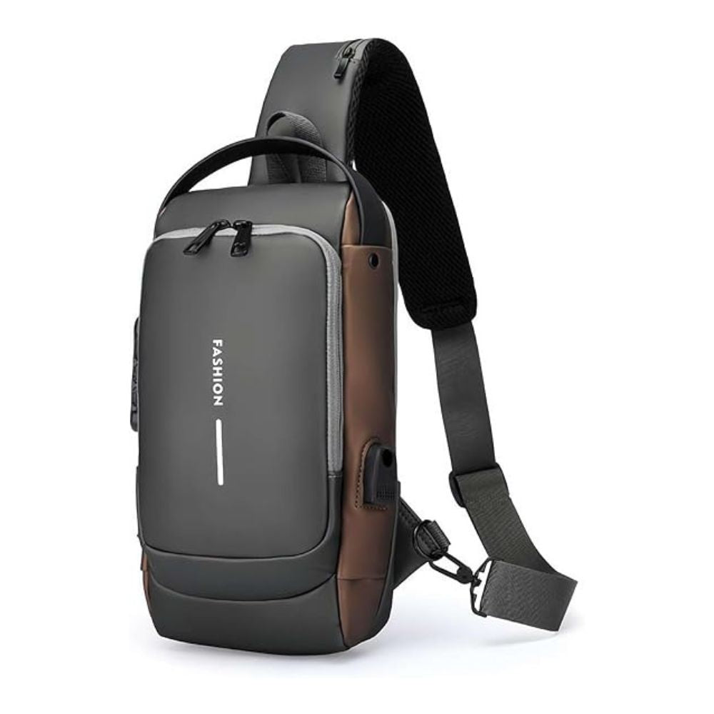 Bolso de Hombro Impermeable Antirrobo con Cargador