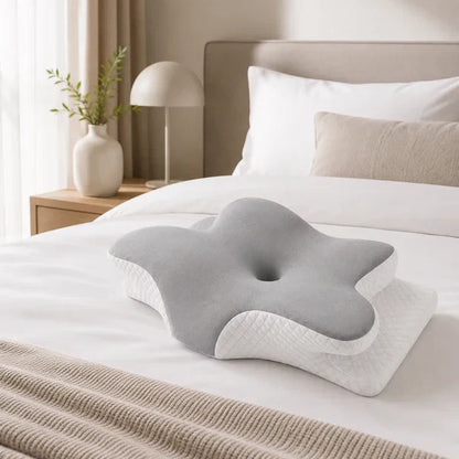 Almohada Cervical de Memory Foam con Diseño Ergonómico
