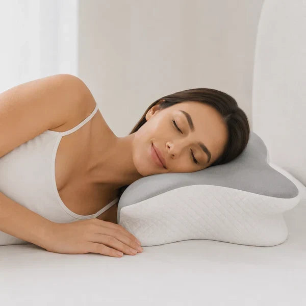 Almohada Cervical de Memory Foam con Diseño Ergonómico